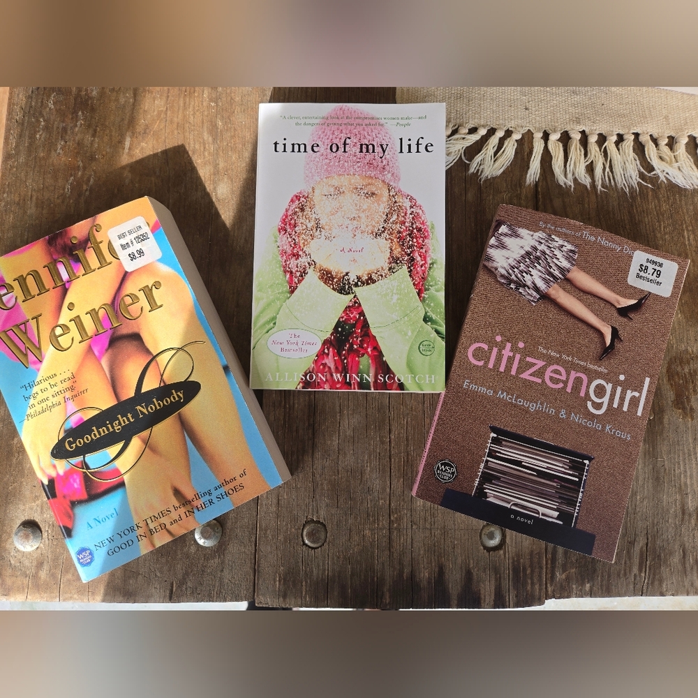 💖 Chick Lit 3-Book Bundle – Jennifer Weiner,Allison Winn Scotch,Emma McLaughlin